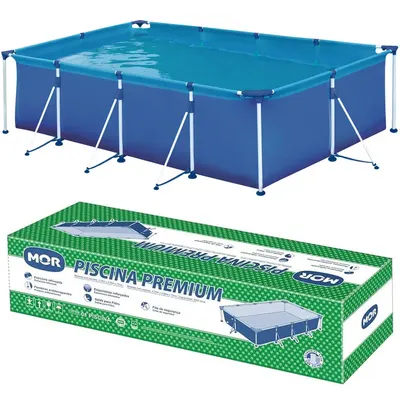 Piscina Retangular Estrutural Reforçada 5000 Mil Litros Mor