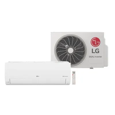 Ar Condicionado Split LG Dual Inverter AI Compact 9000 BTU/h Frio S3-Q09AAQAC - 220 Volts