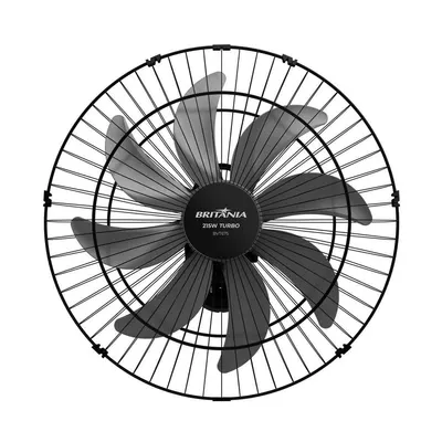 Ventilador de Parede Britânia 60cm 8 Pás Turbo BVT675