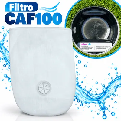Filtro Limpeza CAF 100 iGUi Pratic Sem Aro Filtragem Cesto Para Piscina Válvula Segurança