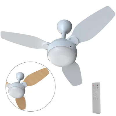 Ventilador de teto 3 pás Inverter dupla face com controle remoto - Legacy Ventisol