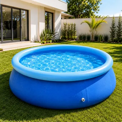 Piscina Inflável Redonda 1000 Litros 168x51cm Jilong Avenli Azul