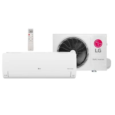 Ar Condicionado Split LG DUAL Inverter AI Voice 12000 BTUs Frio 220V S3-Q12JA31L