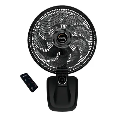 VENTILADOR DE PAREDE MALLORY SMART CONTROL 140W 3 VELOCIDADES 127V 40CM