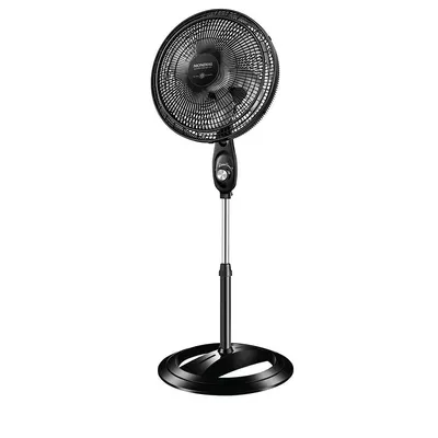 Ventilador Coluna 40cm Super Power Mondial Preto e Prata 140W VSP-40C-NB