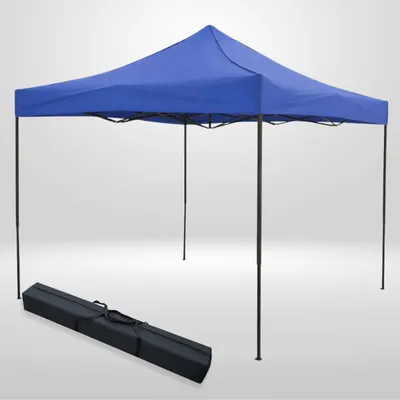 Tenda Desmontável 3x3 Gazebo Articulado Pés De Aço Camping Piscina Aven